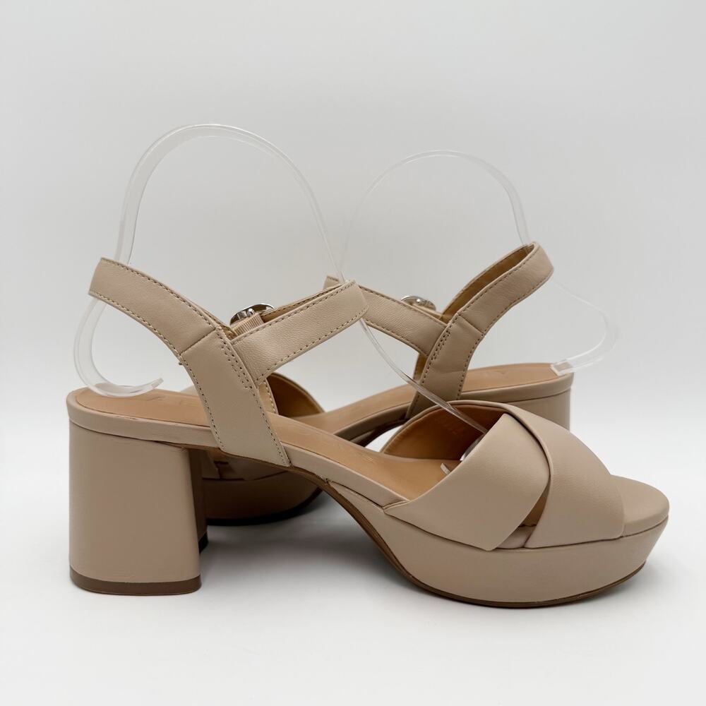 Aerosoles Womens Cosmos Platform Sandals Size 8.5 M Beige NWOB - Picture 4 of 13